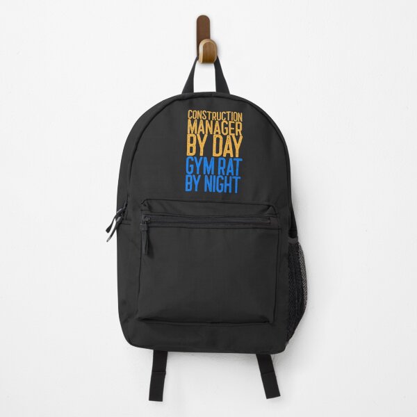 Item preview, Construction Manager By Day Gym Rat By Night Construction Gift designed and sold by EricJP.