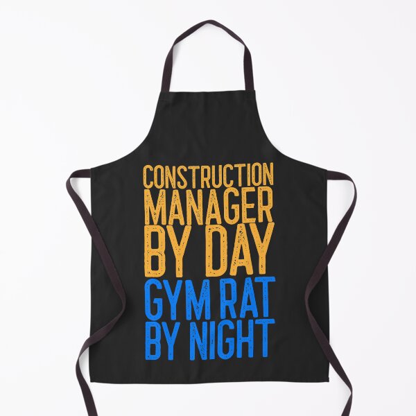 Item preview, Construction Manager By Day Gym Rat By Night Construction Gift designed and sold by EricJP.