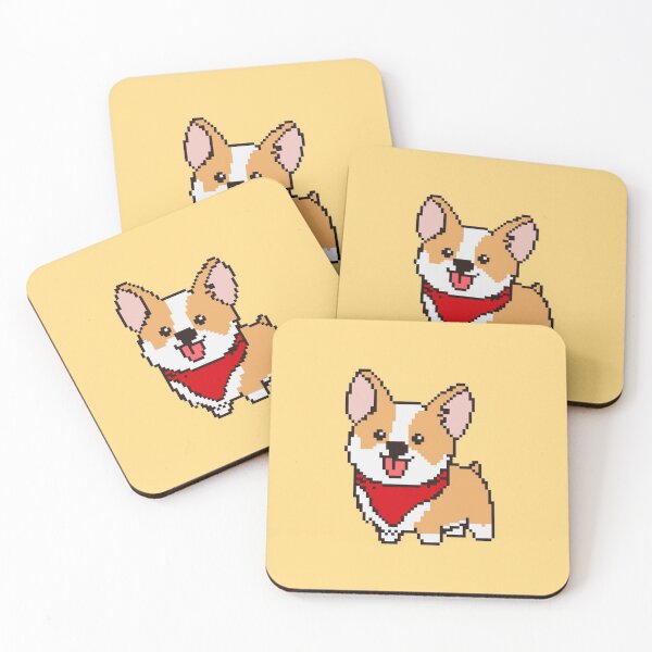 Item preview, Pixel art cute corgi dog. designed and sold by Sabrinaski.