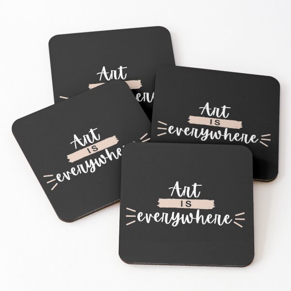 Item preview, Art Is Everywhere Aesthetic Text designed and sold by Trisha Banlasan.