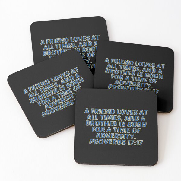 Item preview, Bible Verse Proverbs 17:17 designed and sold by Prayingwarrior.