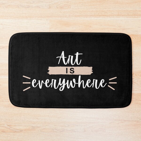 Item preview, Art Is Everywhere Aesthetic Text designed and sold by Trisha Banlasan.