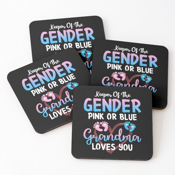 Item preview, Keeper Of The Gender Pink or Blue Grandma Loves You  designed and sold by Jaedon02.