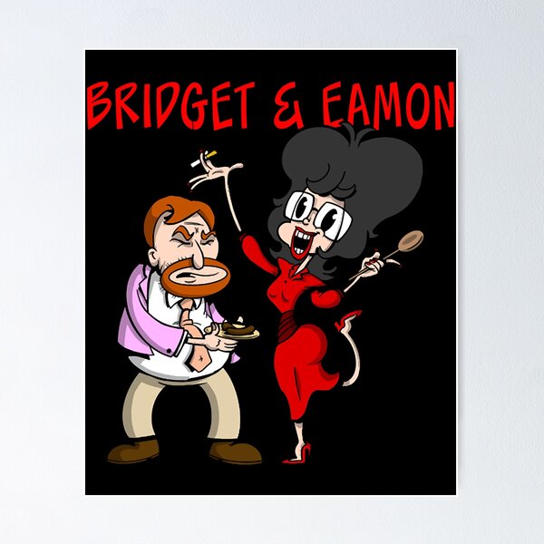 Item preview, Bridget and Eamon - RTE Irish Television Cartoon Characters  designed and sold by sawqdaj19.