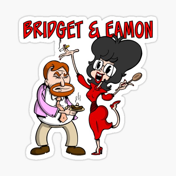 Item preview, Bridget and Eamon - RTE Irish Television Cartoon Characters  designed and sold by sawqdaj19.