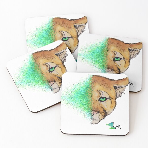 Item preview, Mighty Mountain Lion designed and sold by Afrayed_knot.