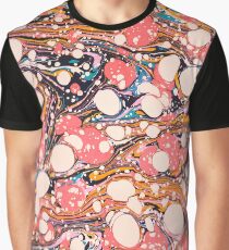 Psychedelic Retro Marbled Paper Pepe Psyche Graphic T-Shirt