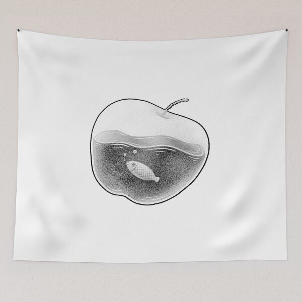 Item preview, Apple and fish designed and sold by MAMEplace.