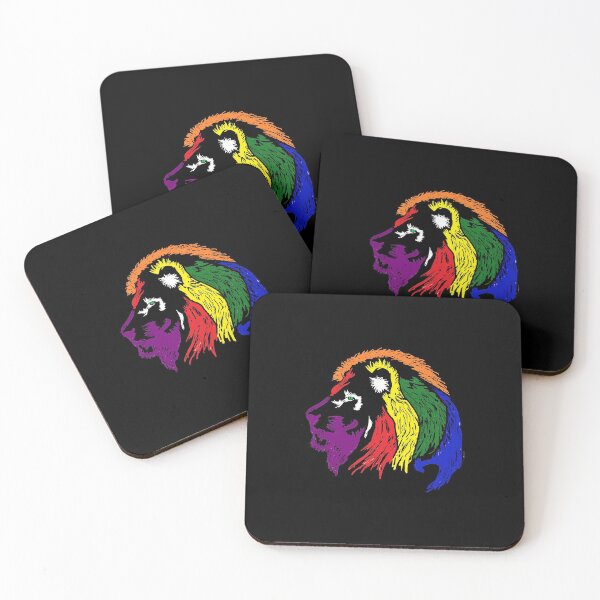 Item preview, RAINBOW LION SILOUETTE designed and sold by THE AMERICAN TEEVANGELIST.