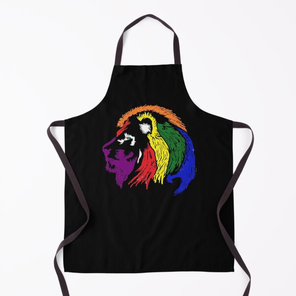 Item preview, RAINBOW LION SILOUETTE designed and sold by THE AMERICAN TEEVANGELIST.