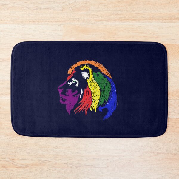 Item preview, RAINBOW LION SILOUETTE designed and sold by THE AMERICAN TEEVANGELIST.