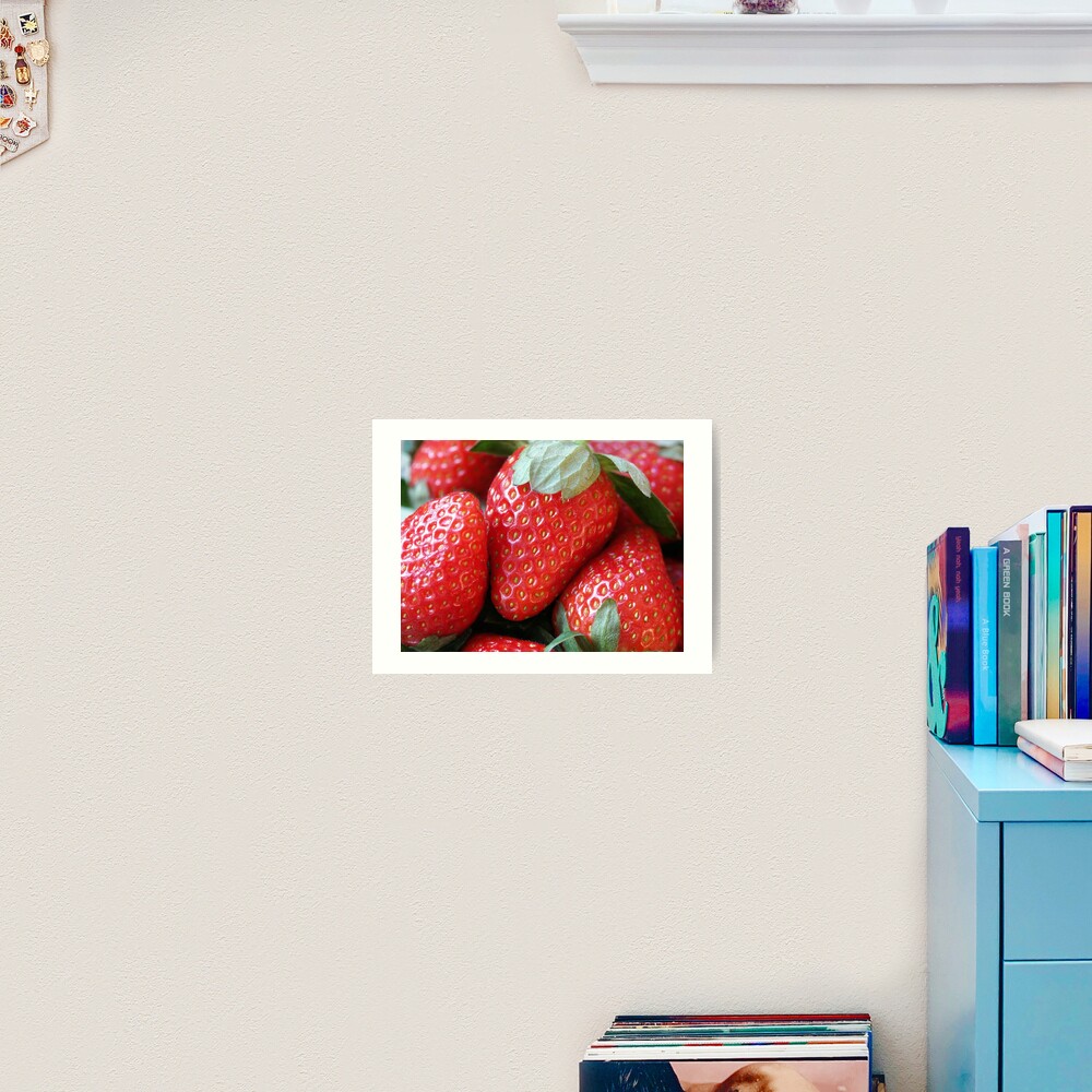 Strawberries Art Print