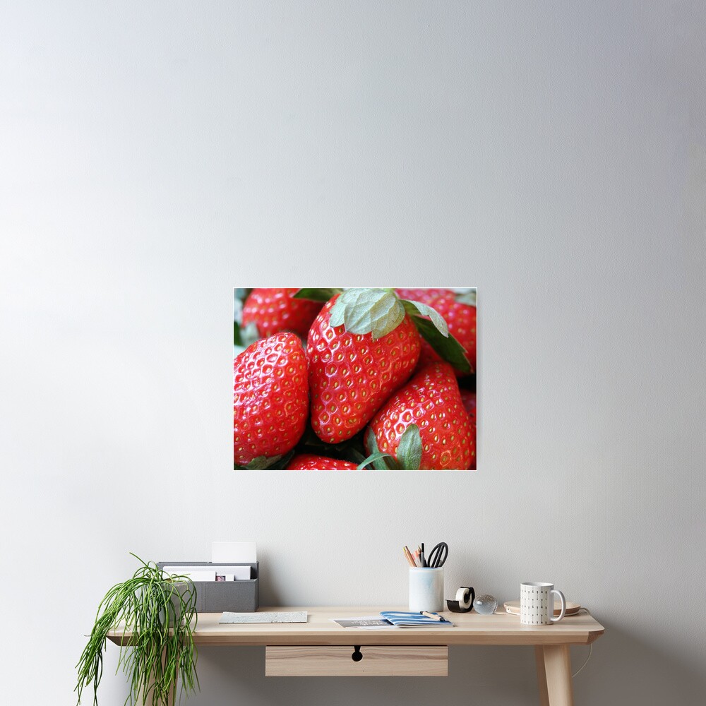 Strawberries Poster