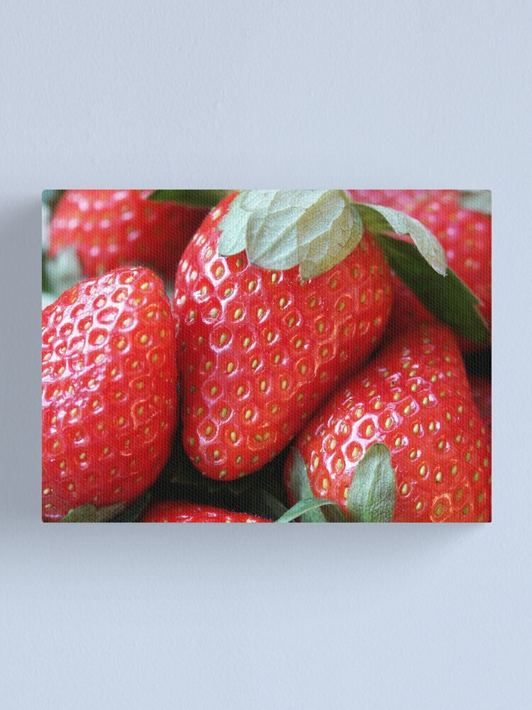 Alternate view of Strawberries Canvas Print