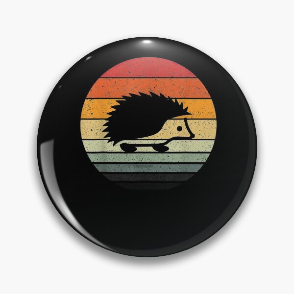 Item preview, Vintage Retro Sunset Hedgehog Funny Birthday animal lover designed and sold by lisajnelsond.