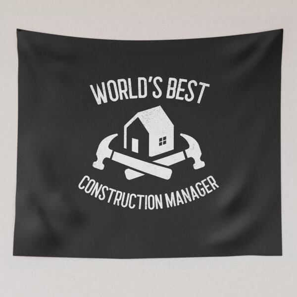 Item preview, World's Best Construction Manager Construction Gift designed and sold by EricJP.