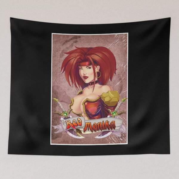 Artikelvorschau, Rotes Monika-Plakat entworfen und verkauft von sawqdaj19.
