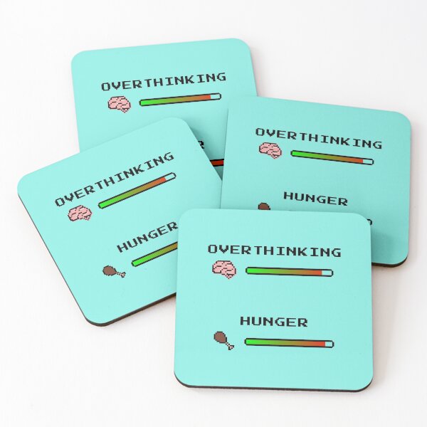 Item preview, Overthinking and also hungry designed and sold by CosmicSpecter.