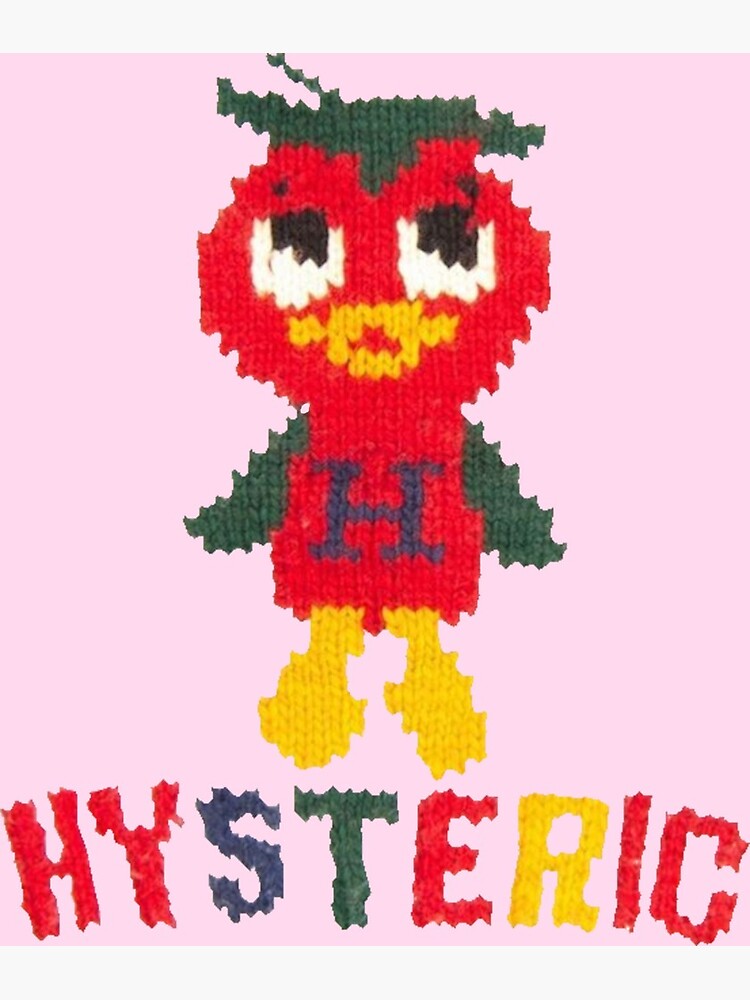 hysteric glamour tomato bird sweater | Poster