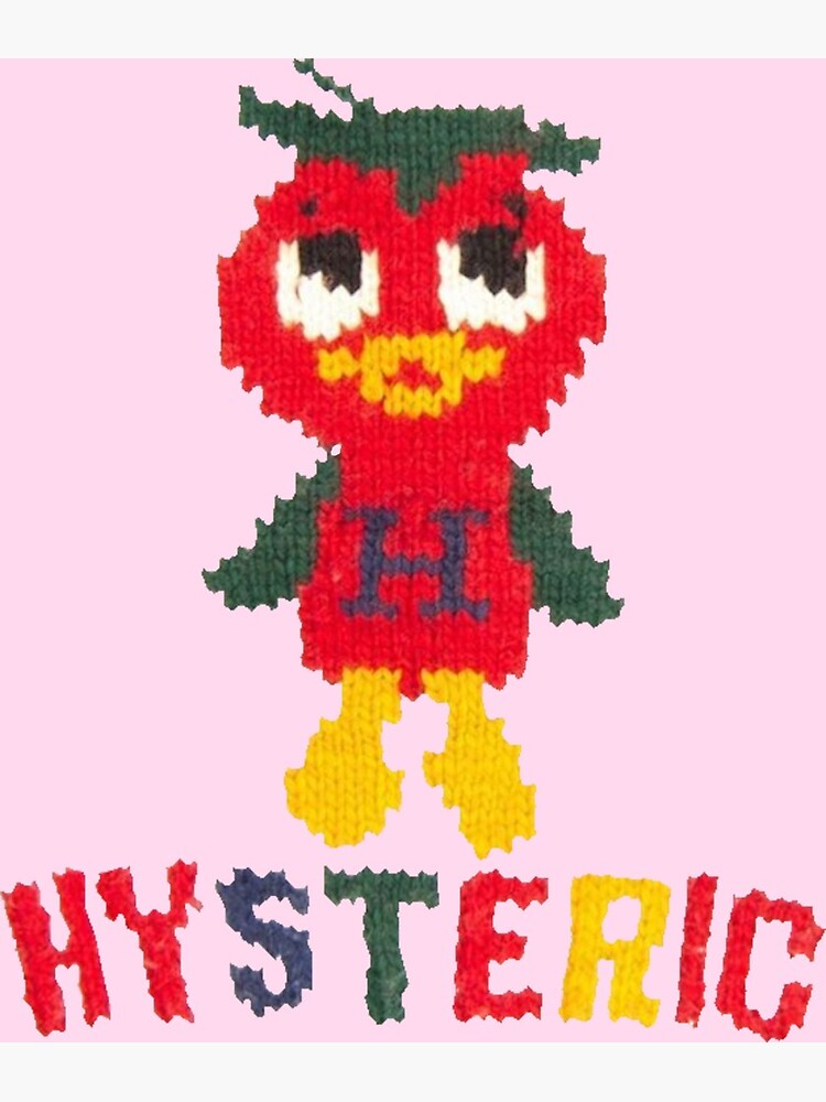 hysteric glamour tomato bird sweater | Photographic Print