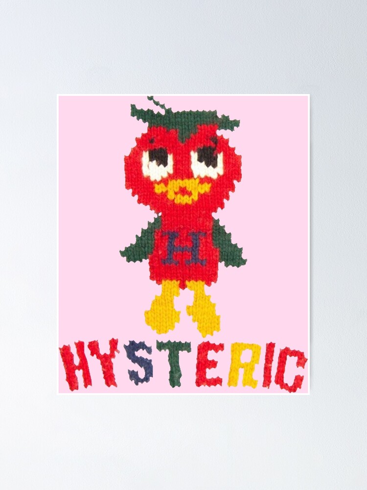 hysteric glamour tomato bird sweater | Poster