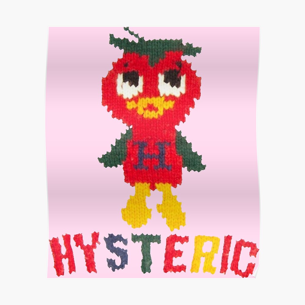 hysteric glamour tomato bird sweater