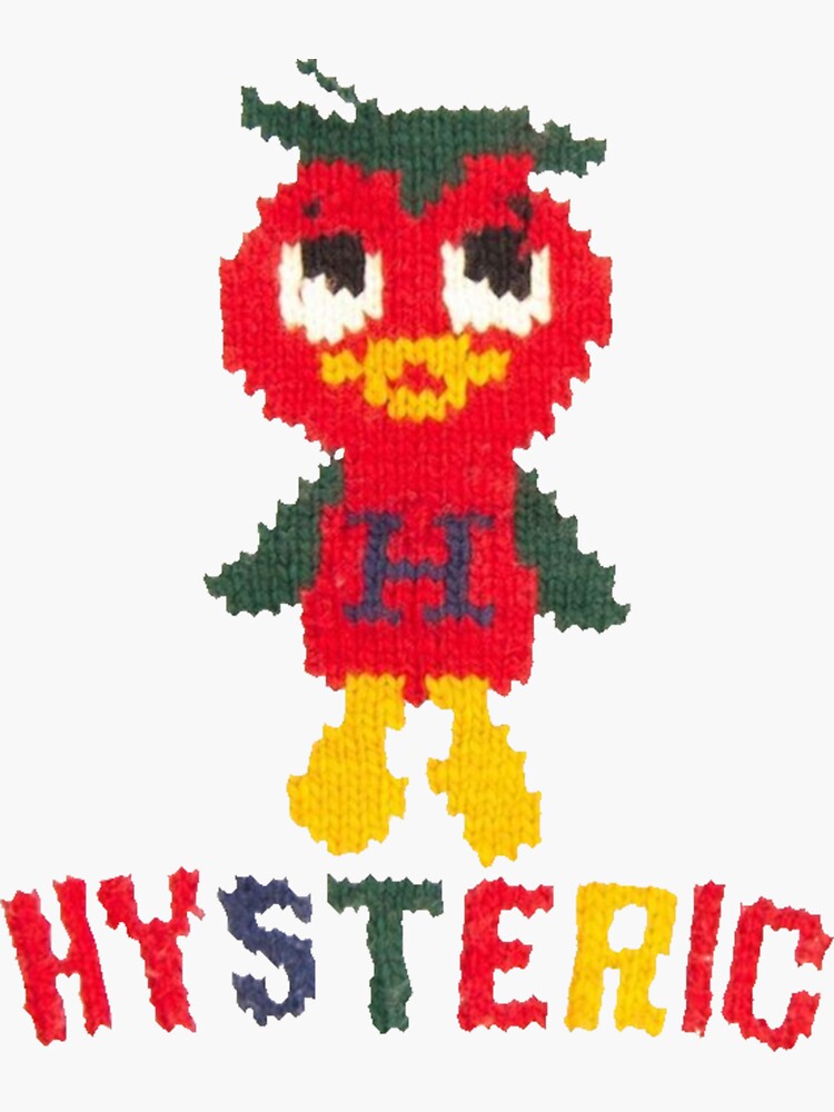 hysteric glamour tomato bird sweater