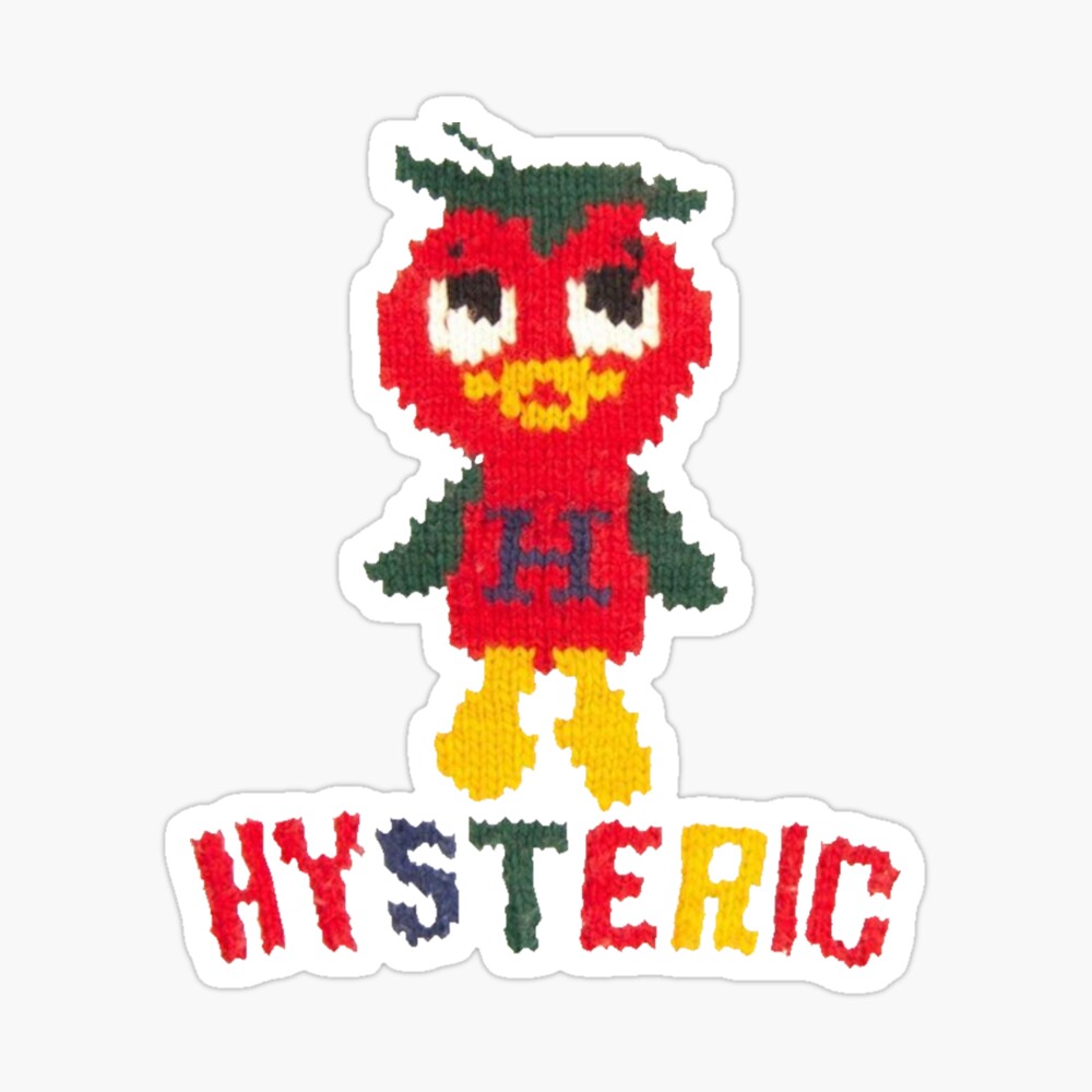 hysteric glamour tomato bird sweater