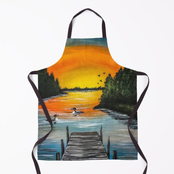 Item preview, Loons at the Dock designed and sold by SistersInArtN.