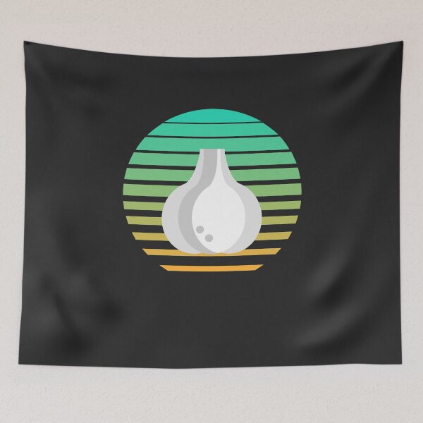 Item preview, Vintage Retro Sunset Garlic Gift designed and sold by EricJP.