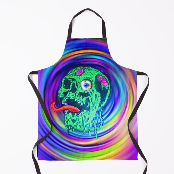 Item preview, slimy green skull designed and sold by EspDzines.