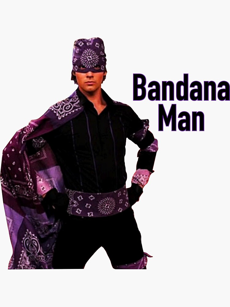 "BTR James Bandana Man" Sticker for Sale by ggstickers77 Redbubble