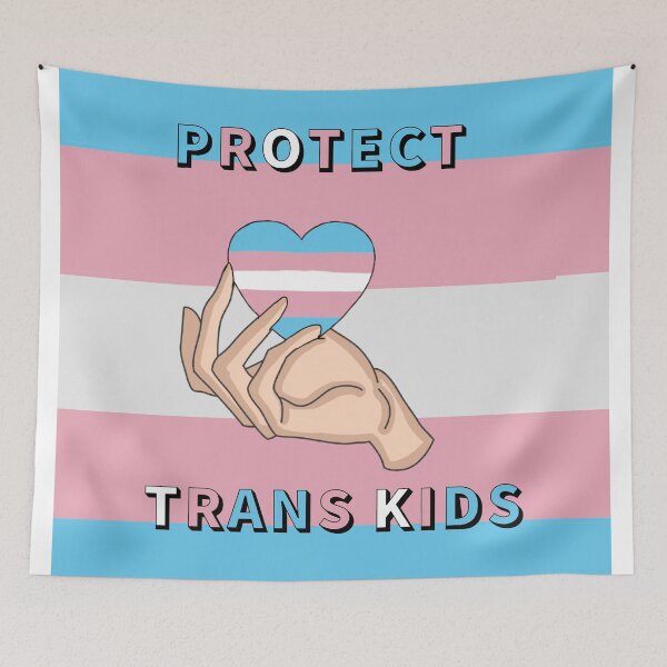 Item preview, Protect trans kids designed and sold by LunaAngelRose.