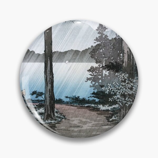 Item preview, Morning Rain at Lake Hakone by Tsuchiya Koitsu designed and sold by Takeda-art.