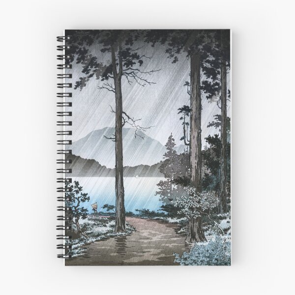 Item preview, Morning Rain at Lake Hakone by Tsuchiya Koitsu designed and sold by Takeda-art.