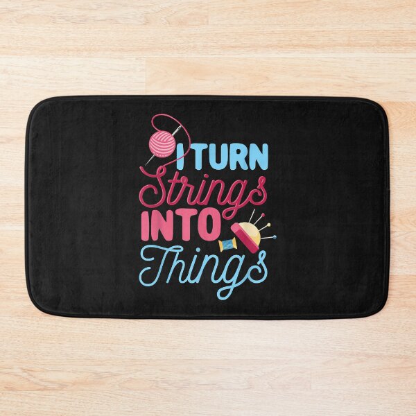 Item preview, I Turn Strings Into Things Knitter designed and sold by Borhala23234.