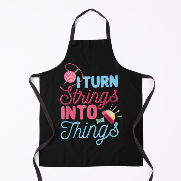 Item preview, I Turn Strings Into Things Knitter designed and sold by Borhala23234.