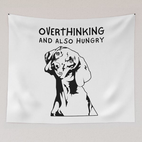 Item preview, Overthinking and also hungry designed and sold by CeciLop.