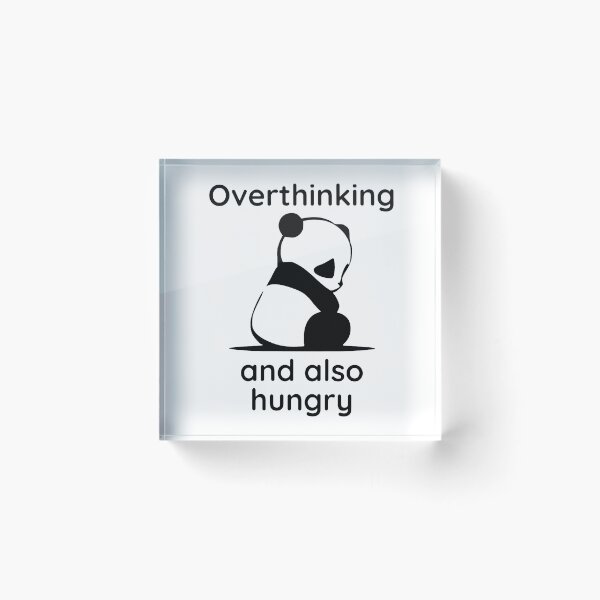 Item preview, Overthinking and also hungry designed and sold by stjin.
