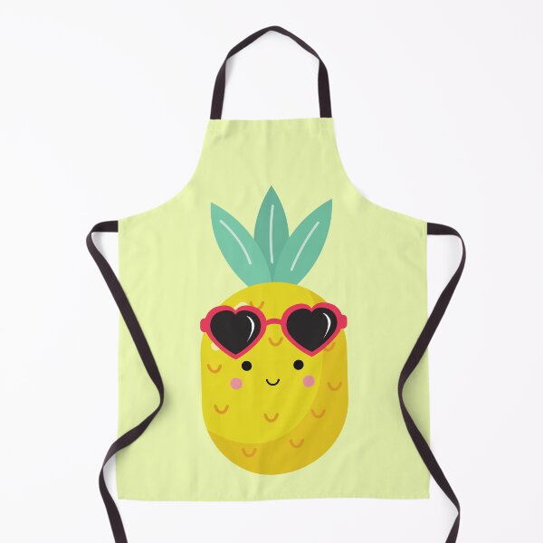 Item preview, Kawaii Pineapple with Sunglasses designed and sold by AllCDESIGNS.