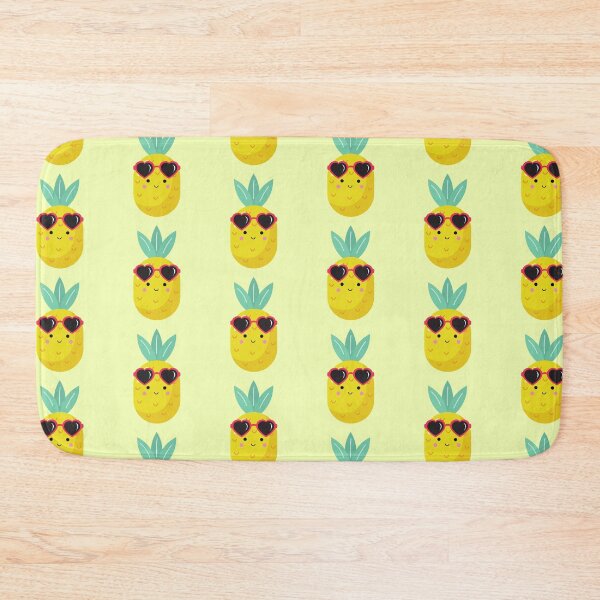Item preview, Kawaii Pineapple with Sunglasses designed and sold by AllCDESIGNS.