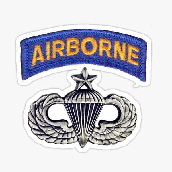 Parachute Wings Badge Airborne Funny Skitongifts Custom Laser Engraved