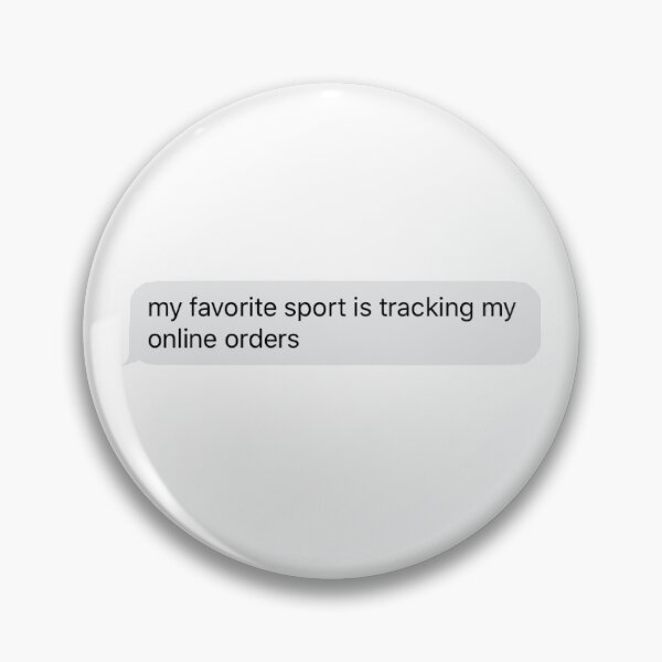 Item preview, my favorite sport is tracking my online orders designed and sold by tali-smith.