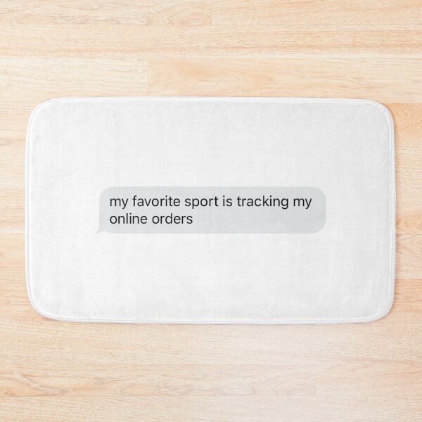 Item preview, my favorite sport is tracking my online orders designed and sold by tali-smith.