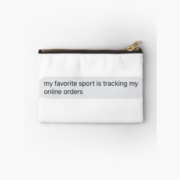 Item preview, my favorite sport is tracking my online orders designed and sold by tali-smith.