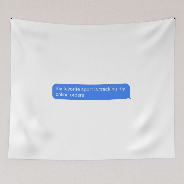 Item preview, my favorite sport is tracking my online orders designed and sold by tali-smith.