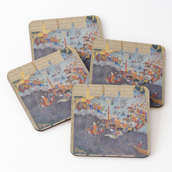 Item preview, The Story of Fereydoun Crossing the Tigris designed and sold by ArtEntwined.
