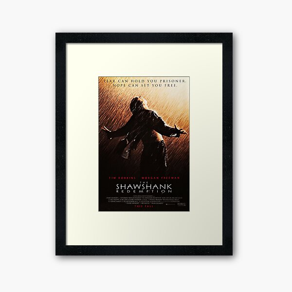 Affiches de film The Shawshank Redemption (1994) Impression encadrée