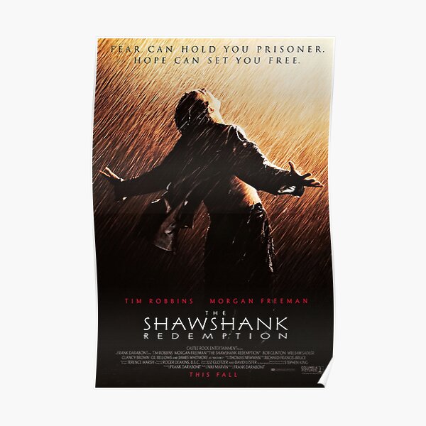 Shawshank Redemption Robbins Freeman New Giant Wall Art Print Poster 