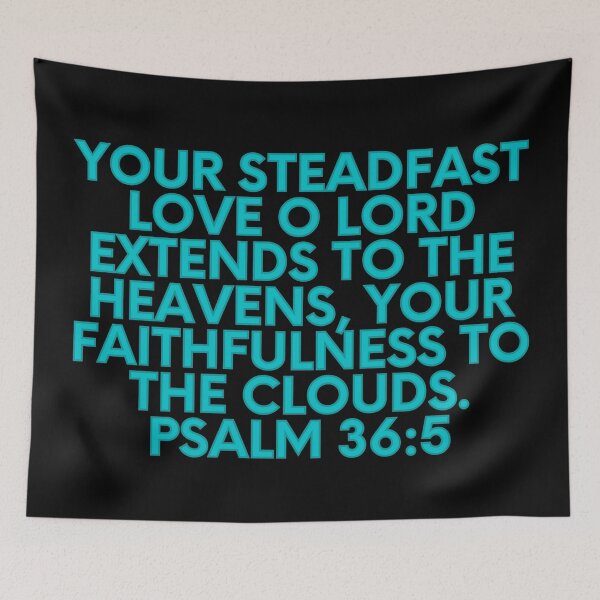 Item preview, Bible Verse Psalm 36:5 designed and sold by Prayingwarrior.